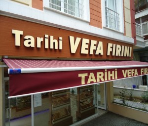 Ahşap Tabela